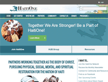 Tablet Screenshot of haitione.org